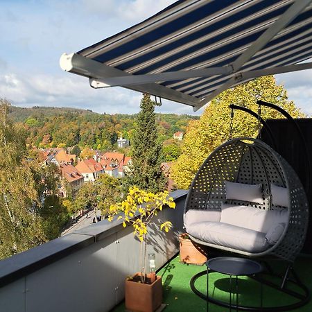 Das Kleine Penthouse Mit Kamin Bad Sachsa Zewnętrze zdjęcie
