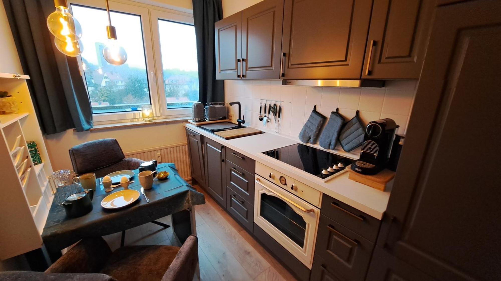 Das Kleine Penthouse Mit Kamin Bad Sachsa Zewnętrze zdjęcie